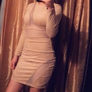 Nude dress